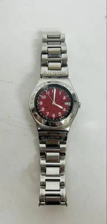 스와치 IRONY 쿼츠 손목시계