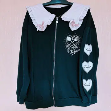 노에미 세일러 카라 후드티