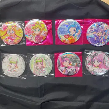 너와 아이돌 프리큐어 드림 스테이지 캔뱃지 8개 세트