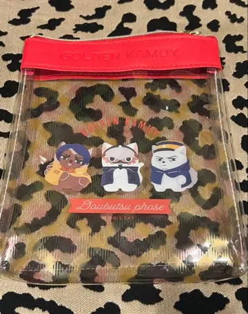 골든 카무이 동물 포즈 파우치