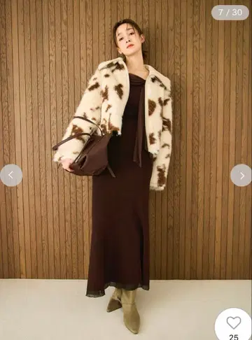 [미사용 새상품 택 포함] FRAY I.D 본딩 리버서블 숏 자켓