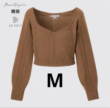 UNIQLO Mame Kurogouchi 3D 볼륨 슬리브 스웨터 M