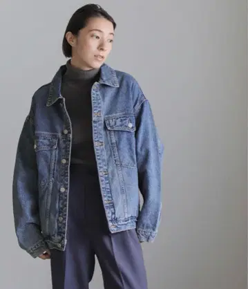 select MOCA 빅 실루엣 데님 자켓