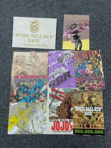 JOJOCARAVAN 죠죠캐러밴 엽서 세트 B