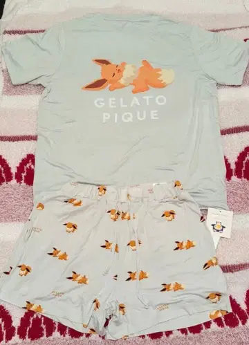 GELATO PIQUE 포켓몬 이브이 룸웨어 세트 젤라피케