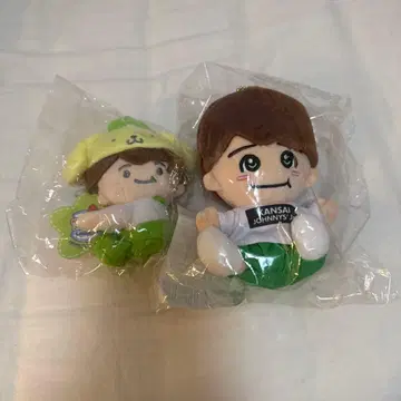 나니와단시 오하시 카즈야 산리오 봉제 인형 치비누이 2체 세트