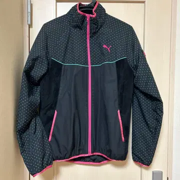 PUMA 도트 무늬 집업 자켓