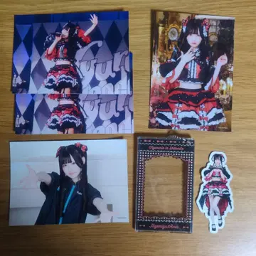 큐루링 해봐봐 신기루 아뮤 브로마이드 굿즈 세트