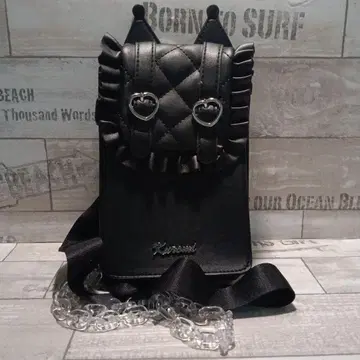 노에미 쿠로미 귀 달린 스마트폰 숄더