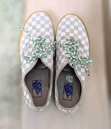 Vans 오센틱 체커보드 문락 검솔
