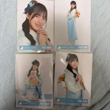 히나타자카46 카와타 히나 2022년 후리소데 의상 브로마이드 컴프