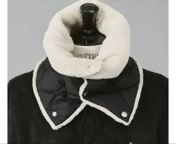 타이온 넥워머 밀리터리 리버서블 다운 넥워머 블랙