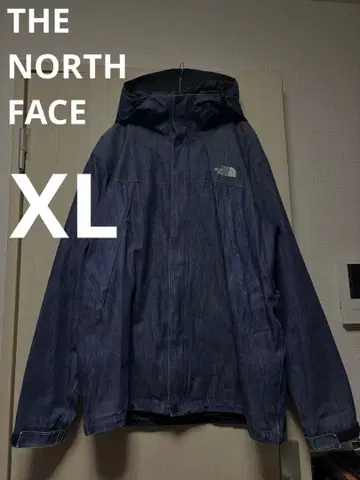 THE NORTH FACE 마운틴 후드티 데님