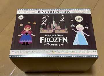 디즈니씨 판타지 스프링스 안나와 눈의 여왕 핀 배지 컴프