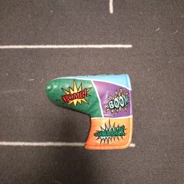 TaylorMade 아메리칸 코믹스풍 퍼터용 골프헤드커버