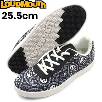 [ 새상품 ] 라우드마우스 골프화 25.5cm 시바미 팀버즈 화이트