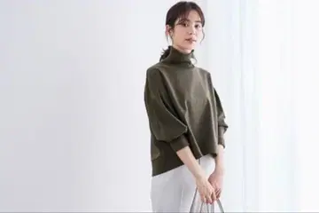 ROPE / 니트 콤비 터틀넥 니트 컨디션 최상