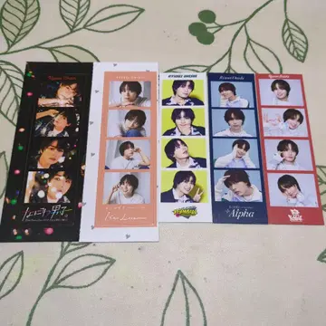 나니와단시 오오니시 류세이 포토 카드 묶음 판매