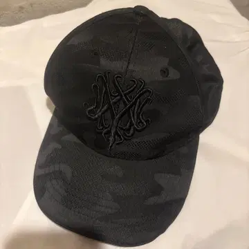 카모 패턴 블랙 야구 모자