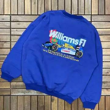 90s 호주산 F1 Williams 맨투맨 풀오버