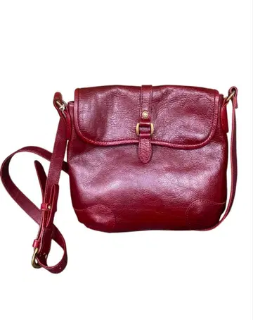 미사용 다코타 DAKOTA 배턴 숄더백 레드 빨간색 (O)