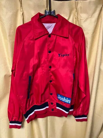 Joshin Tigers 나일론 자켓 레드