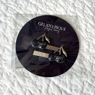 젤라또피케 다크 체리 헤어핀 네이비