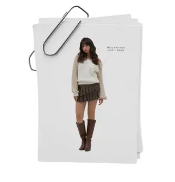 Marie knit tops black AM0965