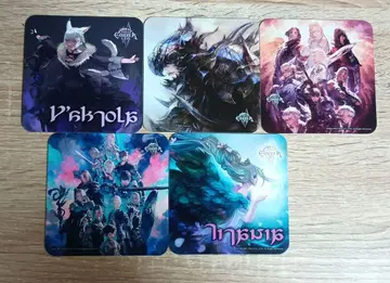 FF14 에오르제아 카페 코스터 18개 세트