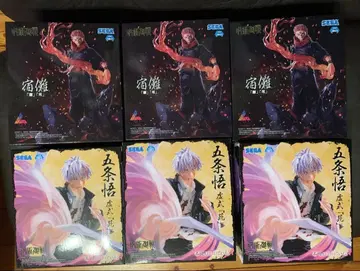 주술회전 고죠 사토루 허식 양면 스쿠나 피규어 luminasta 6개