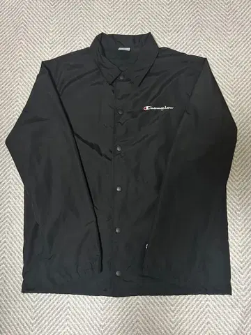 Champion 블랙 나일론 자켓 L