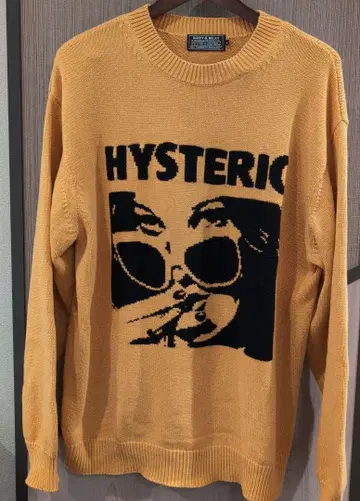 HYSTERIC GLAMOUR 코튼 니트 스웨터