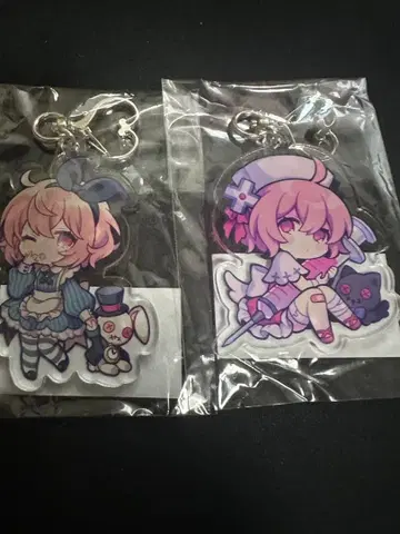 nqrse 나루세 다이후쿠야 아크릴 키링 2개 세트