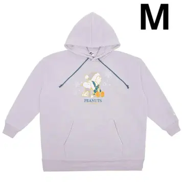 유니버셜 크리스마스 스누피 찰리 브라운 후드티 M