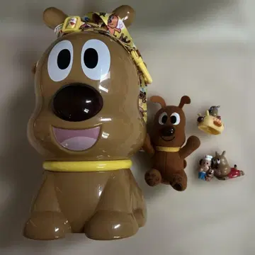 호빵맨 치즈 바타코상 피규어 마스코트 케이스