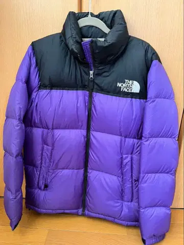 THE NORTH FACE 다운 자켓 보라색