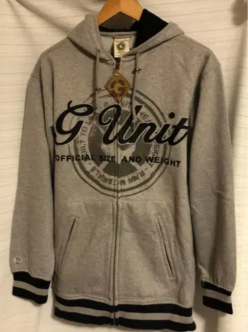 하자품 새상품 G Unit 유닛 자수 풀 집업 후드티 L