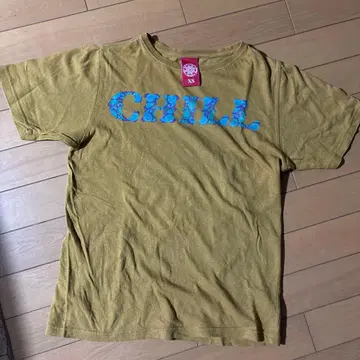 THCT 헴프 혼방 반팔 T셔츠 브라운 XS