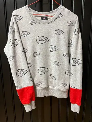 NFL 치프스 로고 맨투맨 US 빈티지