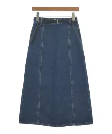 EENK 롱 맥시 길이 스커트 여성용