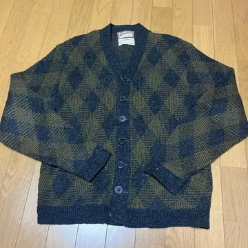 60s Brentwood 아가일 가디건