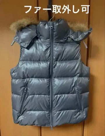 그린 라벨 릴랙싱 후드 부착 다운 베스트 새상품 38