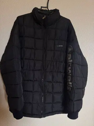 airwalk 블랙 블루종 자켓