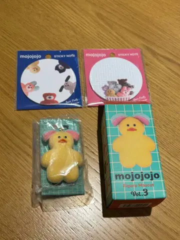mojojojo 피규어 마스코트 you neuer know 메모지 2종