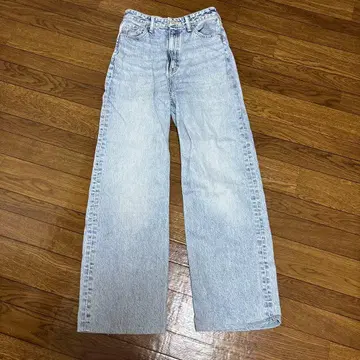 CLANE 스트레이트 데님 라이트 블루