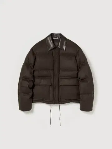 auralee BABY CAMEL FUR DOWN BLOUSON