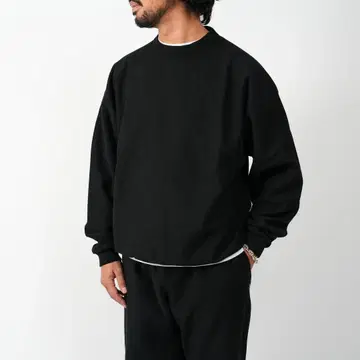 ovy 헤비 웨이트 와이드 풀오버 스웨트