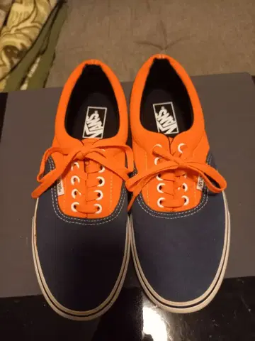 VANS ERA 오렌지 네이비 스니커즈 이번 주 가격