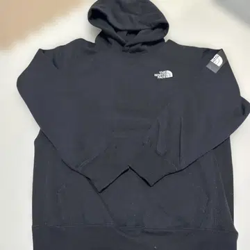 THE NORTH FACE 블랙 후드 부착 후드티 L