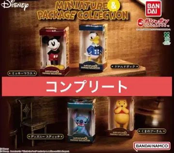 '디즈니 캐릭터' 미니어처 & 패키지 컬렉션 전 4종 컴프